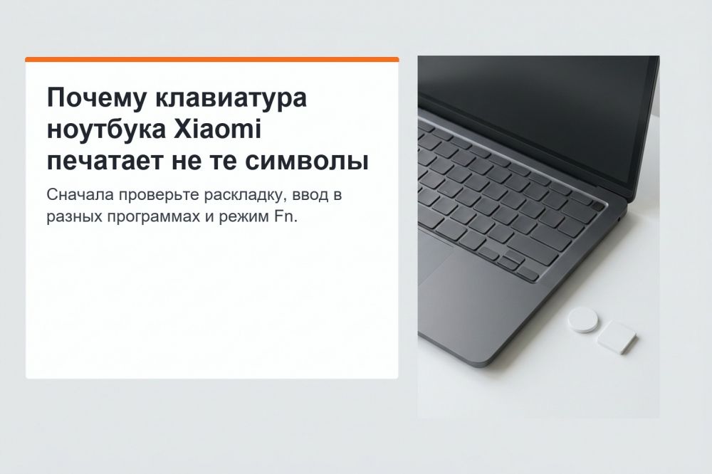 Почему клавиатура ноутбука Xiaomi печатает не те символы