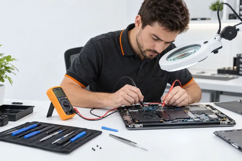 Asus не реагирует на кнопку включения: что проверить — инженер ЭЛЕРОЗ работает с ноутбуком Asus