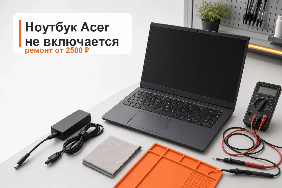Не включается ноутбук Acer